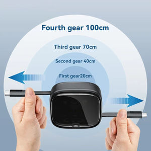 2024 nueva llegada Mini caja de almacenamiento portátil con carga rápida 6 en 1 USB Micro tipo C organizador de cables de carga para computadora - Product Image 3