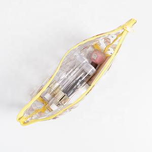 Tiered Storage Transparent <b>Zip</b> <b>Pouch</b> Fashion Toiletry Travel Makeup Cute makeup bag - Product Image 6