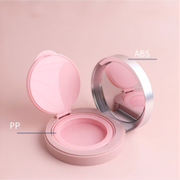 Boîte à coussin d'air vide de qualité supérieure 12g avec logo personnalisé, emballage cosmétique pour fond de teint, étui compact pour poudre pressée, conteneur pour crème BB