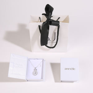 Customizable Square Cardboard Book Gift Package Box <b>Magnetic</b> Closure for Valentine's Day Jewelry Packaging Personalized Simple - Product Image 1