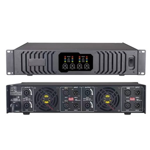 Amplificatore di Potenza Professionale TopYun AX-4600 2/4 Canali Amplificatore Audio Professionale 600W*4 Amplificatori Stereo <span class=keywords><strong>1</strong></span>.5U - Product Image 3
