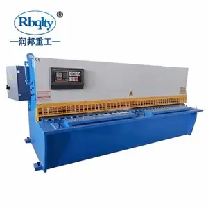 Anhui QC11K-6*6000mm Cnc Hydraulic Guillotine Shearing And Cutting Machine