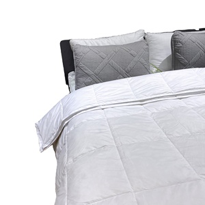 Vua Kích Thước Tất Cả Các Mùa Tùy Chỉnh Nhà Comforter 15 Tog Mùa Đông Vịt Xuống Lông Chăn 4.5 Tog + 10.5 Tog Ấm Polyester Vỏ Duvet" - Product Image 1