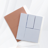 Coussin thermique renforcé en tissu de silicone, haute conductivité, matériau d'isolation thermique pour la dissipation de la chaleur des appareils électroniques
