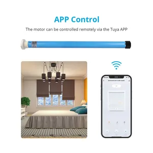 Умный Wi-Fi мотор Zemismart для рулонных штор (для труб 30 мм, 36-38 мм), совместимый с Tuya, Alexa, Google Home, с голосовым управлением, электрический привод - Product Image 2