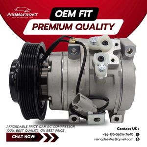Compresor de Aire Acondicionado 447170-9870 para Toyota <span class=keywords><strong>Altis</strong></span> <span class=keywords><strong>Corolla</strong></span> Celica 1999-2006, Compresor de Aire Acondicionado 10S15L 88310-32020 88320-2B420 - Product Image 1