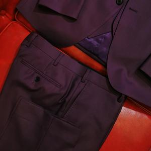 <span class=keywords><strong>Costume</strong></span> d'affaires 3 pièces violet sur mesure pour homme RYAN&YAN, 100 % laine, style <span class=keywords><strong>italien</strong></span>, tissu respirant, faible MOQ, B2B & Vente privée, ODM sur mesure - Product Image 4