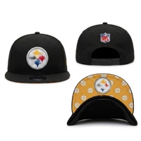 Casquette Snapback Unisexe à Visière Plate, Pliable en Polyester, Réglable, Toutes Saisons, pour Fans de Football et Streetwear
