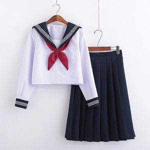 Ragazza delle scuole superiori uniforme collo uniforme giapponese - Product Image 1