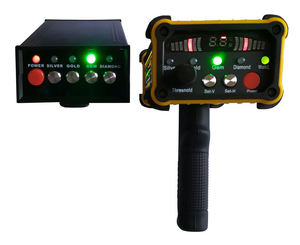 เครื่องตรวจจับโลหะ GR-1000 สำหรับงานอุตสาหกรรมกลางแจ้ง แบบพกพา ทำจากพลาสติก สำหรับสแกนใต้ดิน ค้นหาทองคำและอัญมณี ระยะไกล ตรวจจับดินลึก - Product Image 5