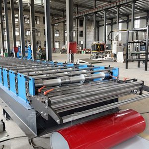 Peru Popular Automatic Aluminum Tr4 IBR Roof Sheet Steel Profile <b>Roll</b> Forming Machine - Product Image 5
