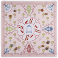Nouveau Tapis de Mahjong Pliable de Luxe en Néoprène Écologique Antidérapant Silencieux et Imperméable pour le Divertissement et le Poker