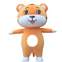 Efun 2m 2.6m Costume de mascotte tigre gonflable personnalisé de haute qualité Costume Cosplay d'animal de dessin animé à vendre