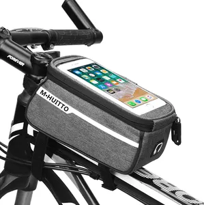 navigator equipo Suppliers-Bolsa de ciclismo multifuncional para bicicleta, bolso de almacenamiento con gran capacidad para pantalla táctil, teléfono móvil y navegación
