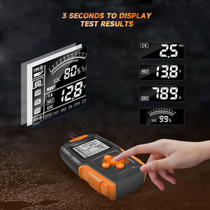 Islak/jel/kurşun asit batarya monitör 12/24V 3-200A pil test cihazı Coulometer - Product Image 4