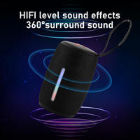 Nouvelle enceinte portable sans fil Bluetooth P PRO3, étanche, avec subwoofer, stéréo TWS, lumière RGB, rechargeable, enceinte audio, cadeau