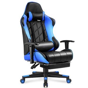 Venta caliente Reino Unido 2d Brazos ajustables Diseño de estampado de vaca Gris Ergo Gaming Silla Estilo ejecutivo Silla de cuero Oficina Chaise De Bureau - Product Image 3