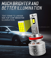 Personnalisé 30000Lumen 300W Auto Lampe Phare 4300K Led Voiture H4 H7 H11 Canbus Lumière 9005 HB3 HB4 6000K L6 High Low Beam