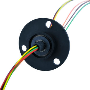 Anillo Colector de Alta Calidad para Grúa <span class=keywords><strong>Torre</strong></span>, Miniatura, Diámetro de Orificio 22mm, 6 Canales, 0-240VAC/VDC, 2A, Certificación CE ROHS - Product Image 6