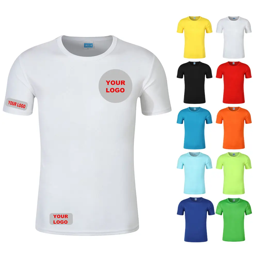 プロモーションギフトビジネスコマーシャルサポートチームカンパニーバスケットボールバドミントンフットボールプロモーションTシャツ