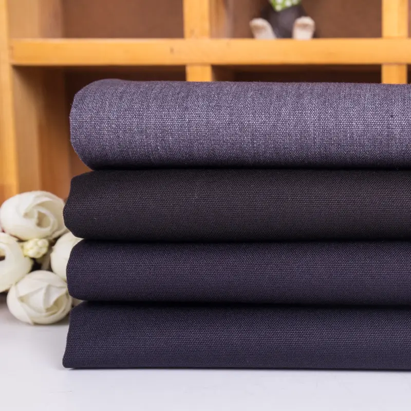 Manufacturer of polyester viscose spandex mens trousers fabric stretch trouser material fabric