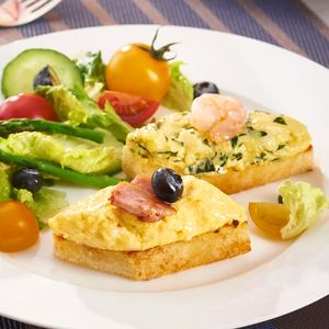 Gran aderezo para ensalada de huevo congelado, sedoso, estable, salado, listo para comer, 6 meses de vida útil, bolsas de 500g para ensaladas de jardín y cuencos de brotes - Product Image 1