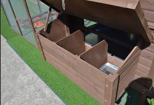 Best Seller açık ahşap hayvan <span class=keywords><strong>Pet</strong></span> malzemeleri ürünleri kafesleri ahşap büyük Run tavuk evi kafes Coop - Product Image 3