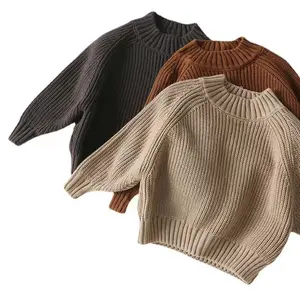 Оригинальный Австралийский Корейский детский свитер из 100% хлопка, вязаная детская одежда для мальчиков, качественный детский джемпер для девочек