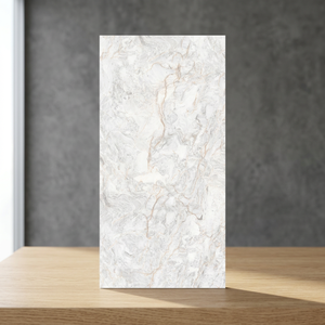 Double Charge Topaz White 60x120 Luxury Ceramic Marble Tiles For Floor And Wall Glazed Porcelain Porcelanato Outdoor Tiles - Product Image 2