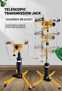 Sollevatore per cambio Semi-camion resistente 0,5ton 500KG martinetto di trasmissione telescopico idraulico con pedale - Product Image 5