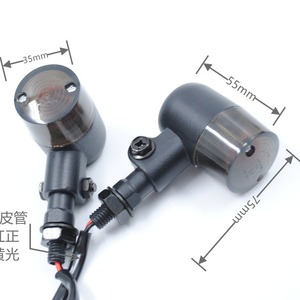 Clignotants de moto, mini feux de conduite pour moto, lumières LED pour moto - Product Image 2