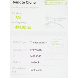 Clé pliante d'origine SOLOKEYS TWE100003 pour Duster/Logan/Lodgy/<span class=keywords><strong>Sandero</strong></span>/Stepway/Symbol/OLIVER 433MHz ID4A - Product Image 6