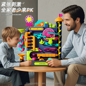 <span class=keywords><strong>Jeu</strong></span> de société éducatif en plastique, circuit de <span class=keywords><strong>billes</strong></span> avec obstacles, pour les 5-7 ans, TOPSKY TOYS, soirée en famille, piste chronométrée - Product Image 4