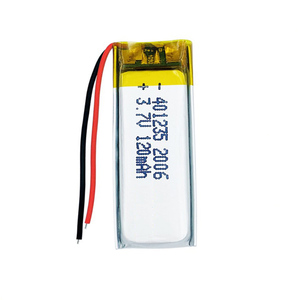 Baterai Lithium Polymer 401235 3.7V 120mAh Isi Ulang Paket Baterai Li-ion Lipo - Product Image 4