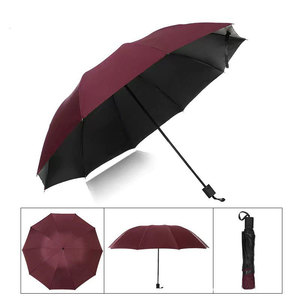 Parapluie pliant léger et compact, coupe-vent, imperméable, protection UV pour hommes et femmes, vente en gros de parapluies pour l'extérieur - Product Image 6