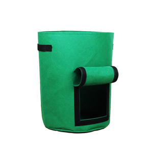 Sac de culture transfrontalier <span class=keywords><strong>en</strong></span> feutre épaissi pour fruits et légumes, idéal pour la plantation de semis - Product Image 3