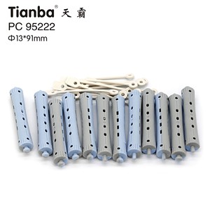 2023 Top Magic Hook and Loop Hair Roller a la venta Vendedor superior Plástico 12 UNIDS/BOLSA 36*63mm Elipse 10 días Logotipo del cliente - Product Image 4