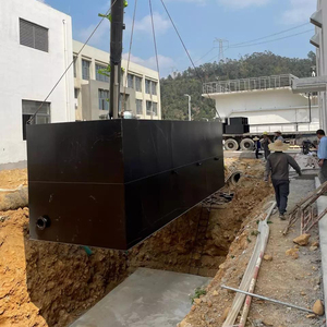 Planta de Tratamiento de Aguas Residuales Pequeña, Membrana MBR, Sistema de Tratamiento de Aguas Residuales Enterrado, MBR para Hoteles, Granjas, Autopistas y Áreas de Servicio - Product Image 3