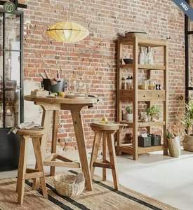 Scaffali di legno dello scaffale di stoccaggio dello scaffale di uso domestico del salone della <span class=keywords><strong>cucina</strong></span> - Product Image 4