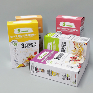 Boîte d'emballage de vente <span class=keywords><strong>au</strong></span> détail en papier de qualité alimentaire recyclable et écologique personnalisée pour les muffins à la cannelle, <span class=keywords><strong>aux</strong></span> <span class=keywords><strong>amandes</strong></span> et <span class=keywords><strong>aux</strong></span> graines de pavot - Product Image 3
