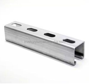 41x41mm 및 41x21mm 아연 도금 강철 스트럿 채널, CE 인증 - Product Image 1