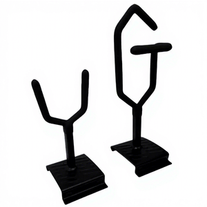 Support mural robuste en métal Secure Fit North America pour rangement d'armes et d'outils sur panneau rainuré - Product Image 4