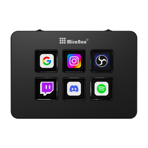 MiraBox Mini Teclado Programable con Atajos, Macro Pad para Productividad en la Oficina, Flujo de Trabajo con IA, Edición de Video y <span class=keywords><strong>Photoshop</strong></span> - Product Image 1