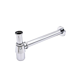 <span class=keywords><strong>Siphon</strong></span> de lavabo moderne avec bonde à clapet chromé de haute qualité – Prix usine - Product Image 1