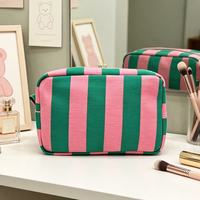 Sac de voyage portable multifonctionnel à grande capacité avec fermeture éclair rayée de couleur, personnalisable avec logo, vente en gros