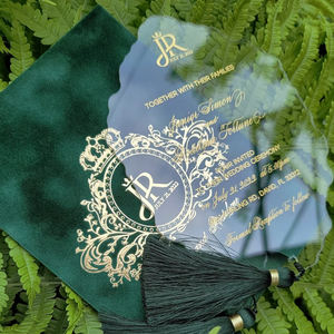 Carte d'invitation de luxe cartes de <span class=keywords><strong>mariage</strong></span> de conception personnalisée cartes de <span class=keywords><strong>mariage</strong></span> acrylique enveloppe découpée au laser carte d'invitation de <span class=keywords><strong>mariage</strong></span> - Product Image 5