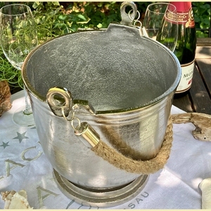 Bar Party Decor Champagne Seau À Glace avec Poignée Pour La Maison Hôtels Restaurants Bar Utilitaire Titulaire Pour La Soirée - Product Image 3