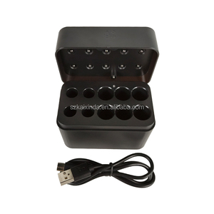 Tùy chỉnh Lithium Ion <span class=keywords><strong>Battery</strong></span> <span class=keywords><strong>Charger</strong></span> 5V 3A Sạc Hộp 8 Khe cắm 10 khe cắm với Li-ion <span class=keywords><strong>USB</strong></span> có thể sạc lại pin loại C 1.5V <span class=keywords><strong>AA</strong></span> AAA - Product Image 2