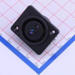 DIN-320 XLR Connector Through hole Component (THT) Connector - Product Image 1