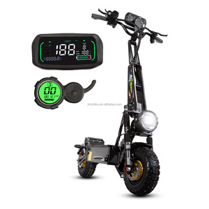 Scooter Elettrico Pieghevole Impermeabile 8000W a Doppia Trazione con Sedile Rimovibile, Pneumatici da 13 Pollici, Capacità di Carico 200KG, <span class=keywords><strong>Moto</strong></span> Fuoristrada 60V - Product Image 2